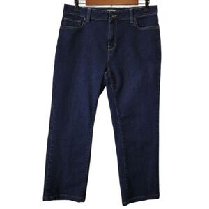 L. L. Bean Classic Fit Blue Jeans Size 12 P